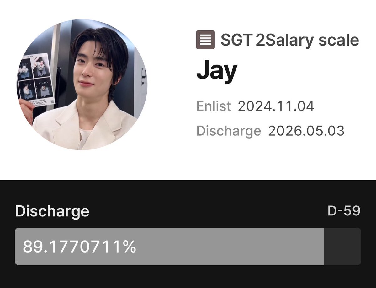 อีก 59 วัน อีกเดือนครึ่ง(นิดๆ) เท่านั้น แจฮยอนจะกลับมาแล้วจริงๆ 😭😭😭😭