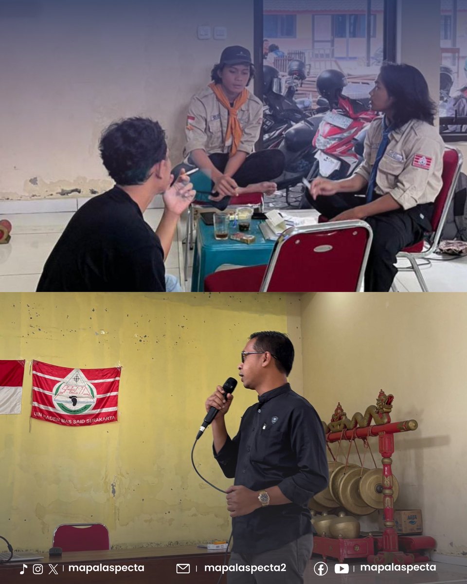 mapalaspecta's tweet photo. Salam Lestari!
[UPGRADING PENGURUS PERIODE 2026]
Alhamdulillah telah terlaksana Upgrading Pengurus Mapala Specta Periode 2026, dengan diadakannya Upgrading ini maka diharapkan kepengurusan di Mapala Specta menjalin solidaritas yang tinggi Dan lebih berinovasi dalam kepengurusan. https://t.co/mKqRIS01eo