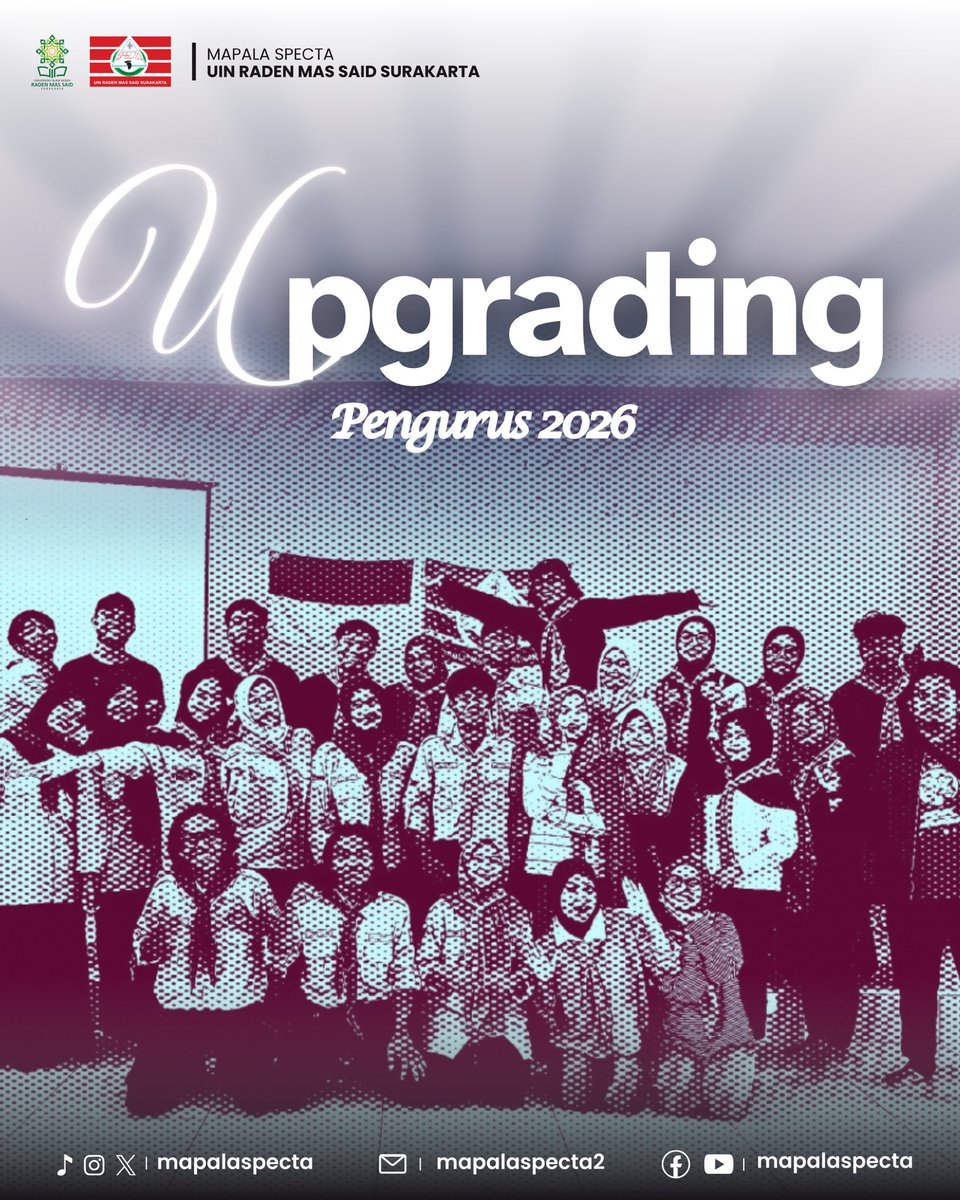mapalaspecta's tweet photo. Salam Lestari!
[UPGRADING PENGURUS PERIODE 2026]
Alhamdulillah telah terlaksana Upgrading Pengurus Mapala Specta Periode 2026, dengan diadakannya Upgrading ini maka diharapkan kepengurusan di Mapala Specta menjalin solidaritas yang tinggi Dan lebih berinovasi dalam kepengurusan. https://t.co/mKqRIS01eo