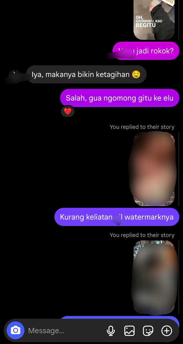 Sastra_diary's tweet photo. Efek gak tau app yang bisa "bales Igs" jadi berasa kek orang nyimeng fakk https://t.co/DiV8x4EN4L