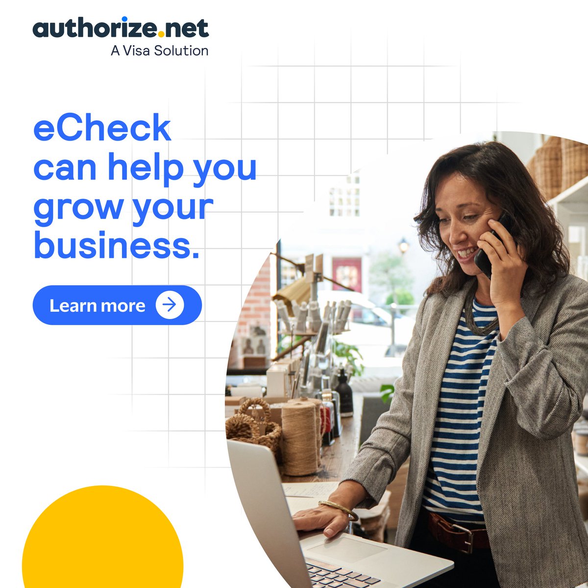 Authorize.net tweet media