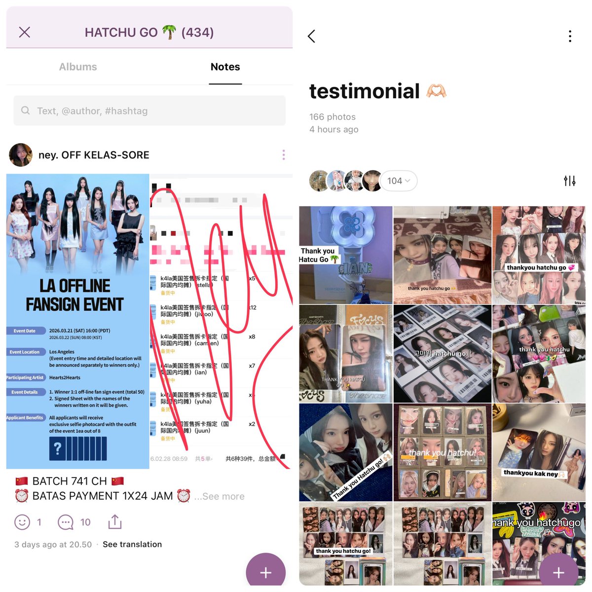 carmenitaaw's tweet photo. DUAR 🤯💥 HATCHU GO OPEN MEMBER LAGI NIH!! 📢

annyeong hachuu!! ada yang lagi cari go super trusted, sering drop jajan? bisa bangett join kesinii yuuuukkk 😋😍 etmin etmin disini siap memulangkan wl wl kamuu ituuuww~ tenang ajaa etmin disini baik bingitz serasa besti, no galak galak club 😙😙 batch udah 700++ otw 800 niii!! tunggu apa lagi langsung ajaa joinn kuyy~ 😚😘🥰

🏠Tangerang
🇨🇳 2465 🇰🇷 11.8 🇯🇵 120

🔗 https://t.co/hVNWkZJnyU