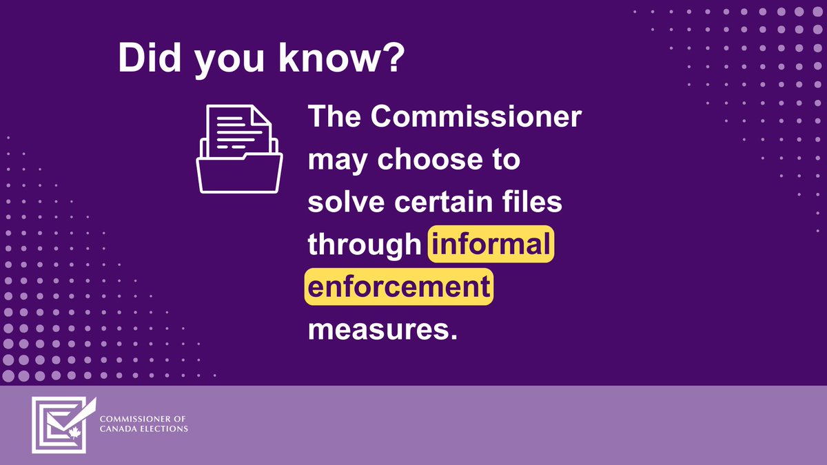 Commissioner of Canada Elections tweet media