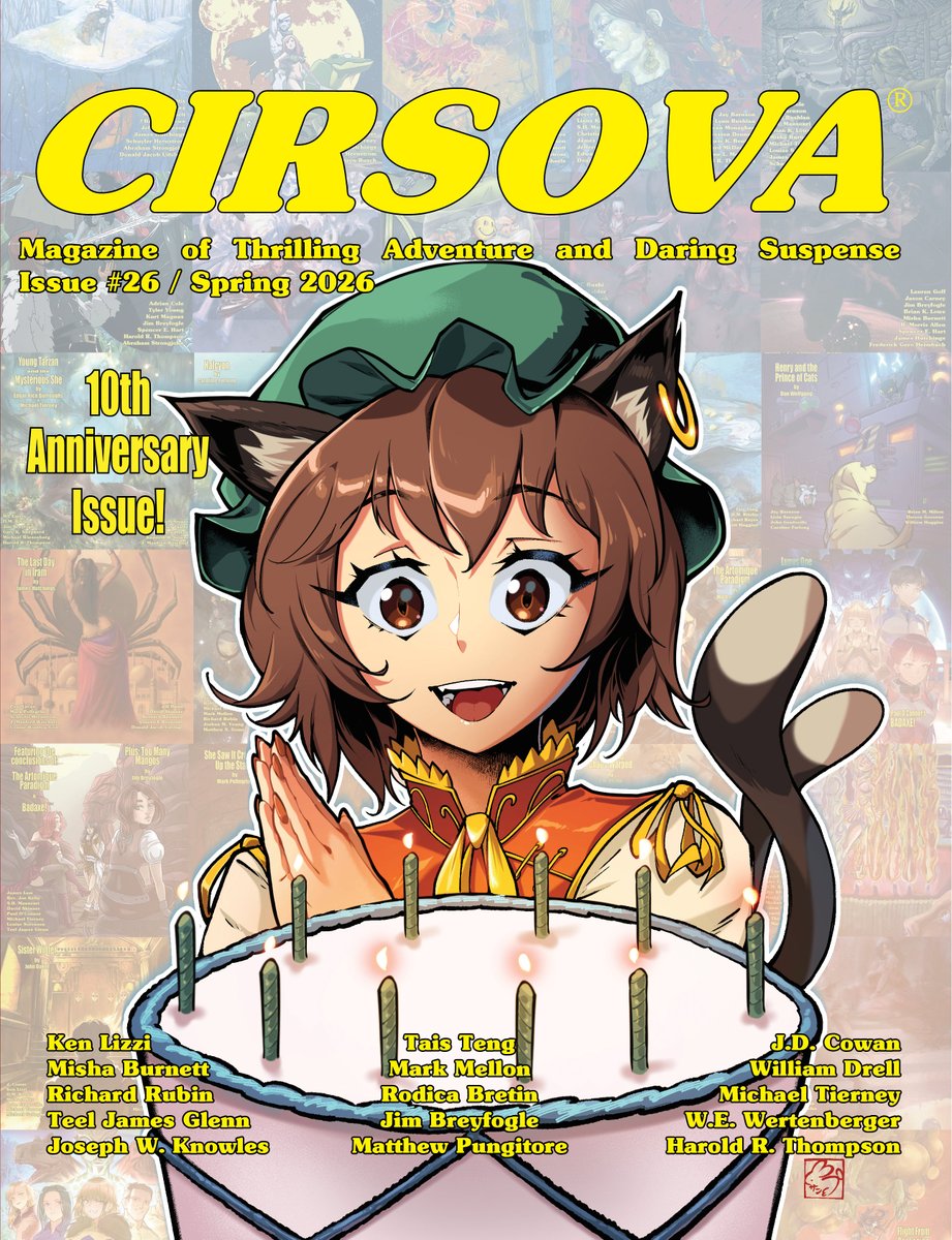 Cirsova 10th Anniversary Issue Out Now! tweet media
