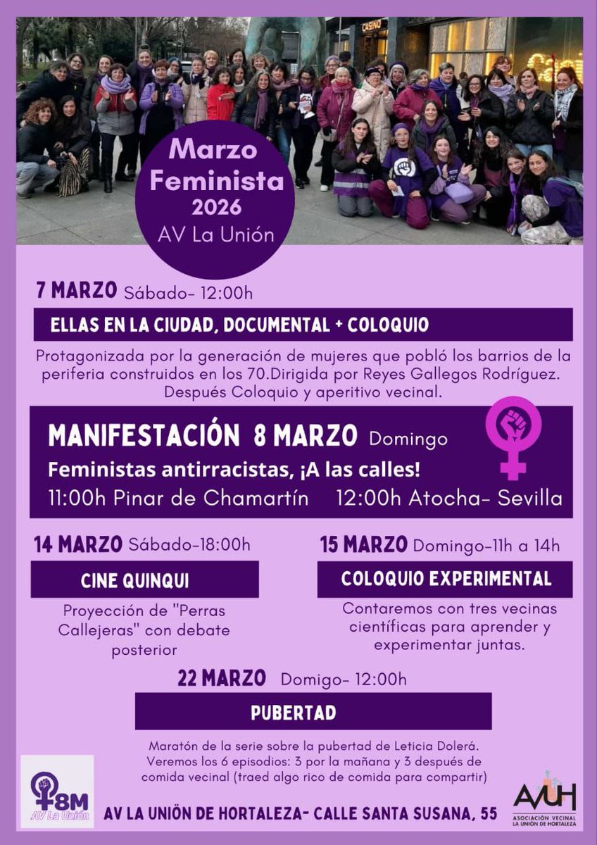 AV La Unión Hortaleza tweet media