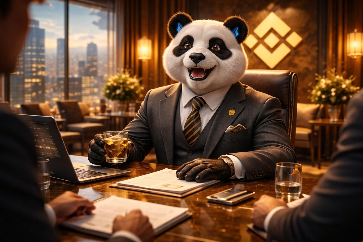 🐼💼 Big moves happen behind closed doors.

While the world watches the market…
 Pandai is making the deals. 🤝
Vision. Strategy. Expansion. 🚀

The next chapter of Pandai is being written. 🌍✨

#Pandai
#BNBChain
#Crypto 
#BNB