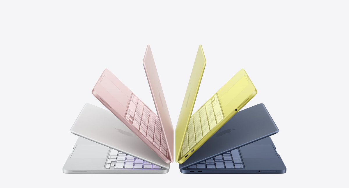 Flashback700's tweet image. 3rd Day of Apple products
The new MacBook Neo

- 13” LCD display
- A18 Pro chip
- 8GB RAM
- 256GB/512GB storage
- 16 hours of battery life
- Colors: silver, indigo, blush, and citrus
- Starts at $599

#AppleLaunch