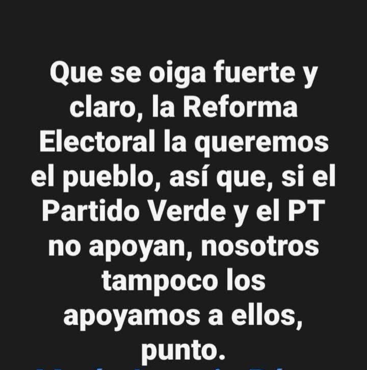 :::::🖍️La queremos el Pueblo , bueno y sabio 🖍️::::;;;;
👇🏻👇🏻👇🏻🙋‍♀️👇🏻👇🏻👇🏻🙋‍♀️👇🏻👇🏻👇🏻🙋‍♀️👇🏻👇🏻