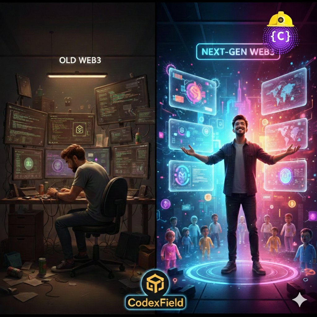 GoldSmart4e's tweet photo. Old Web3 opened the door.
Next-Gen Web3 builds the future.
With CodexField, creator monetization becomes seamless, transparent, and scalable — where ownership meets real, sustainable rewards. 🚀
#CodexField 
@CodexField https://t.co/79WPRiLf5f