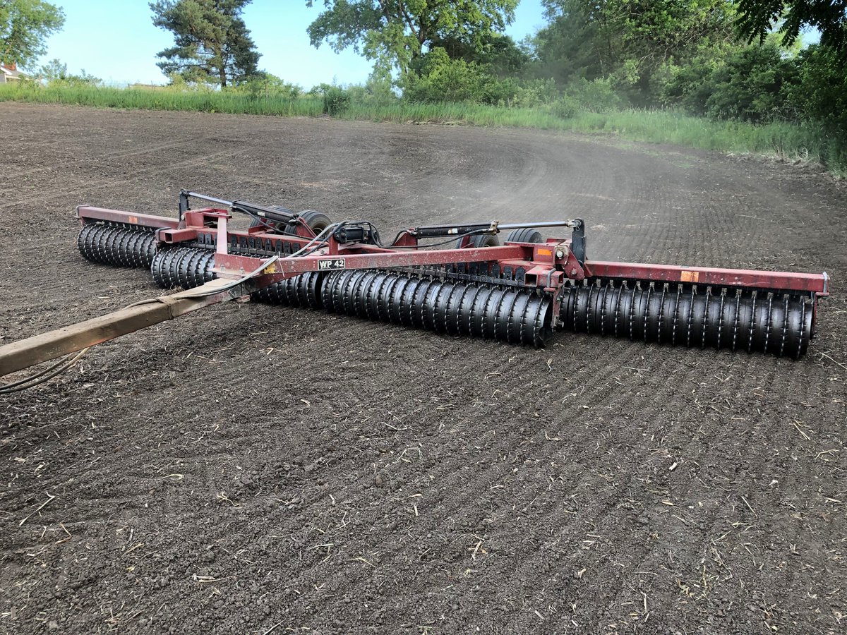 Cultipacker rental season has begun!  If YOU would like to rent the cultipacker, give us a call at 515-462-4884 ext. 3 when you're ready so we can add your reservation to the calendar.  

You can learn more about renting the cultipacker on our website: madison-swcd.org/equipment/