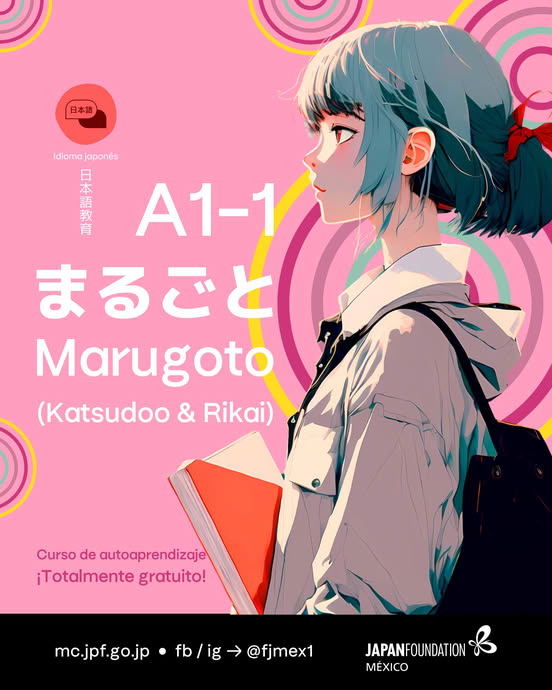 ¿Deseas aprender el idioma japonés y todavía no te decides? 
La Fundación Japón en México te recuerda que puedes estudiarlo en su plataforma Minato, que es gratuita y en línea.

Chécate la información en la publicación.
facebook.com/fjmex1/posts/p…