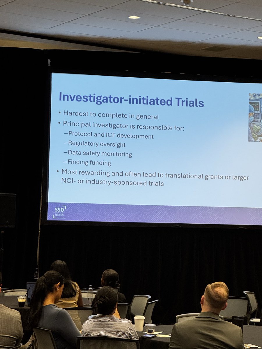 SyedAAhmad5's tweet photo. Kicking off @SocSurgOnc #SSO2026  with clinical trials course. https://t.co/GEC7Xib24M