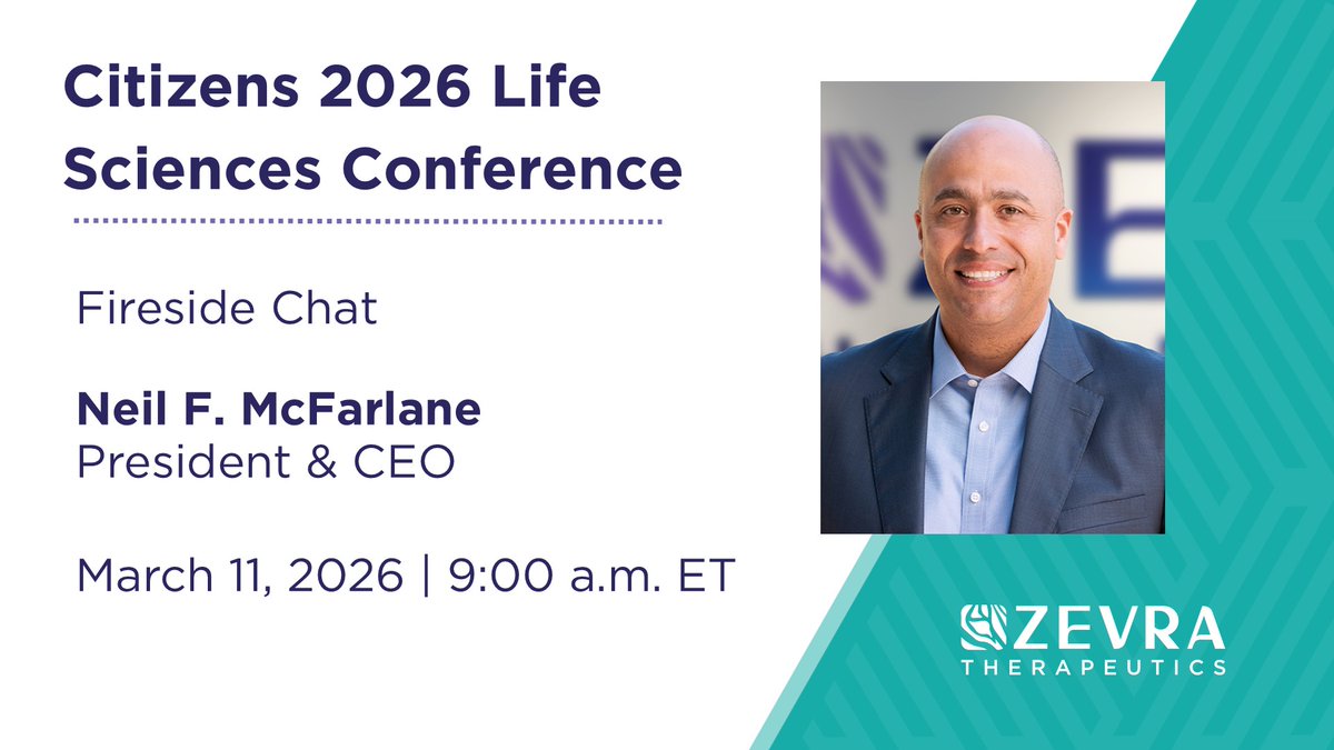 Zevra Therapeutics tweet media