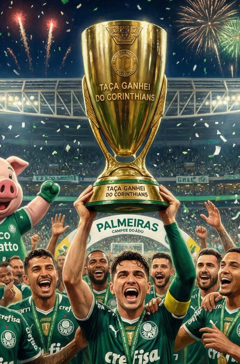 joseabonfa's tweet photo. Parabens palmeiras Campeão da Taça Ganhei do Corinthians https://t.co/23iTHJmyGm