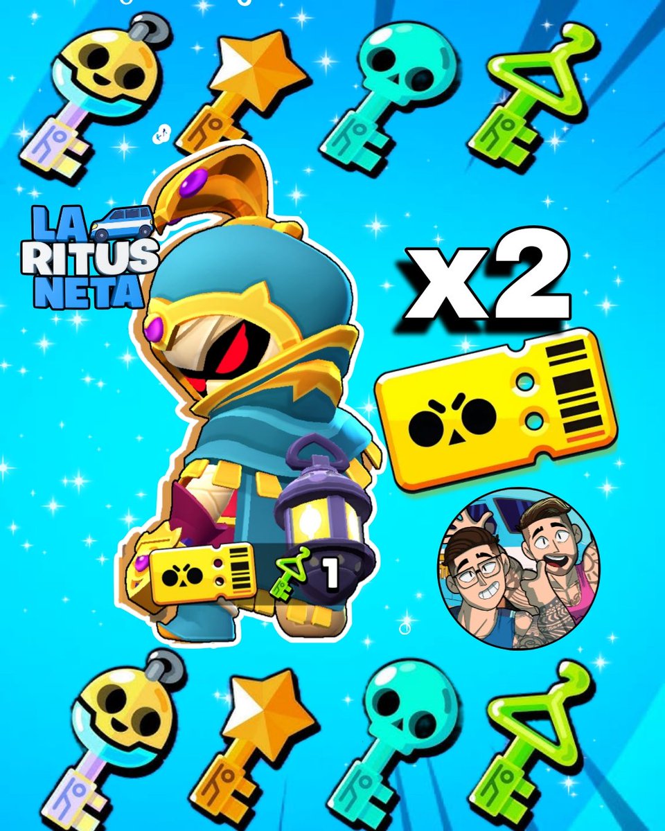 🎁 SORTEO X2 BRAWL PASS NEW SEASON "SAND OF TIME⌛
🔍REQUERIMENTS:
-Followme <a href="/LaRitusneta/">ETN | RITUSNETA💣</a>
Like y Rt ♻️
-Tag two Friends 👬
winners in two days🍀
#BrawlStars #GIVEAWAY #sorteo