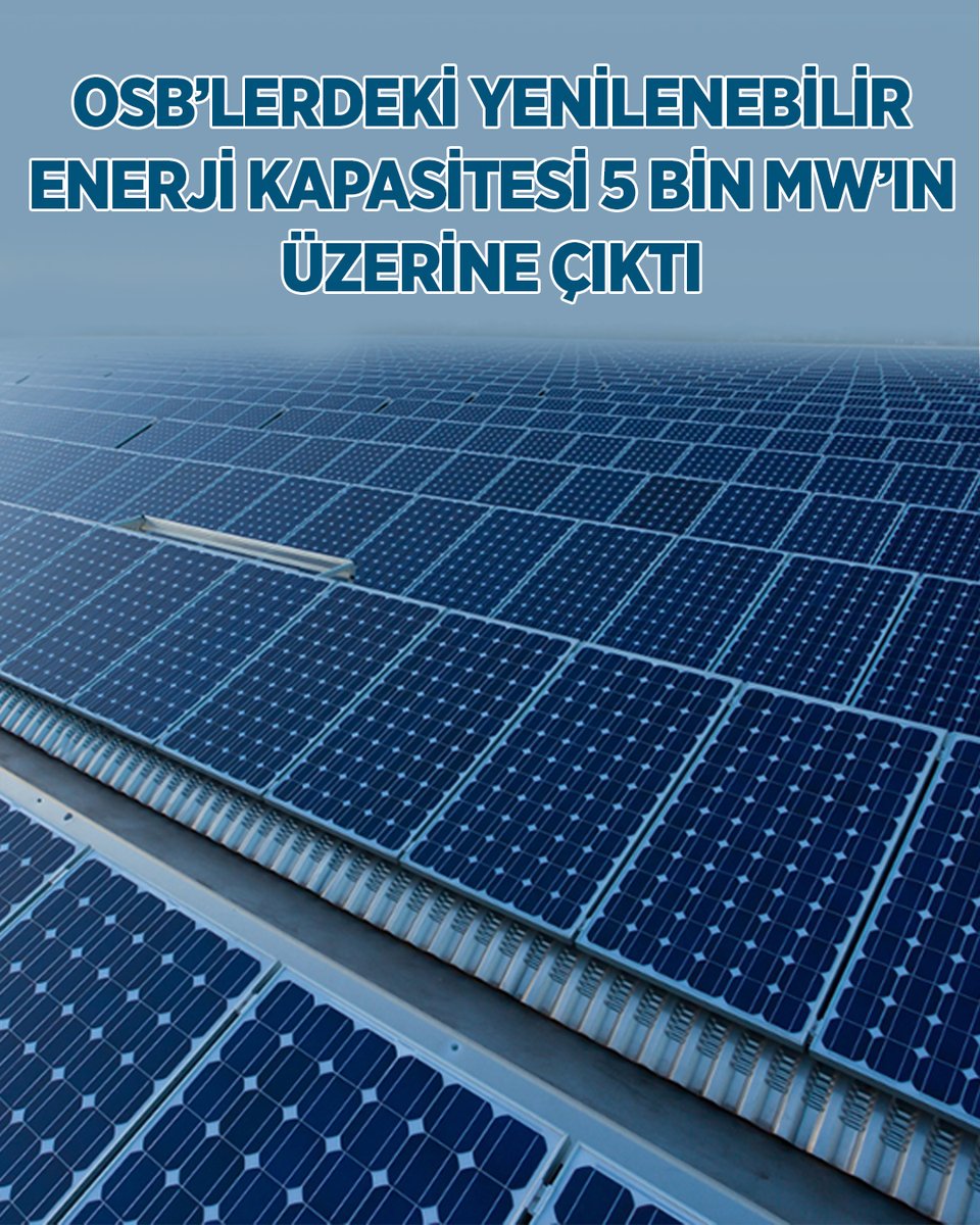 Organize Sanayi Bölgeleri Üst Kuruluşu tweet media