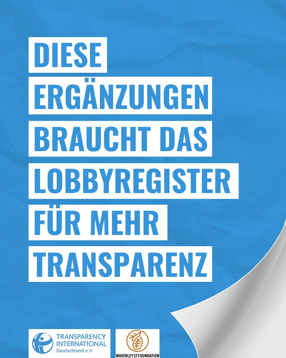 Transparency Germany tweet media