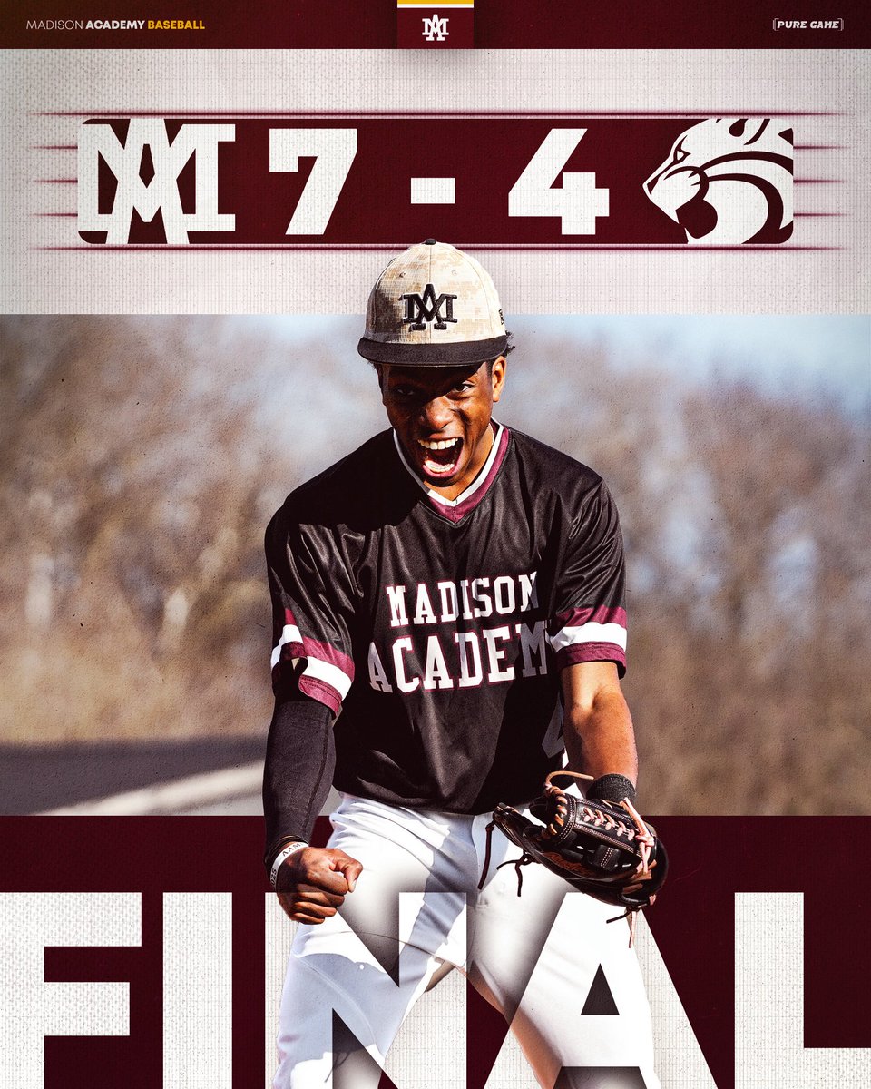 Madison Academy Baseball tweet media
