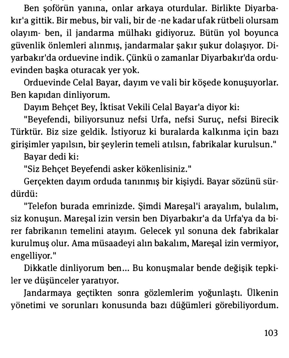 umuthm's tweet photo. "Maraşel Urfa'ya fabrika kurulmasına izin vermiyor" 

Cemal Madanoğlu'nun anılarından........ https://t.co/mDatrHyBrE