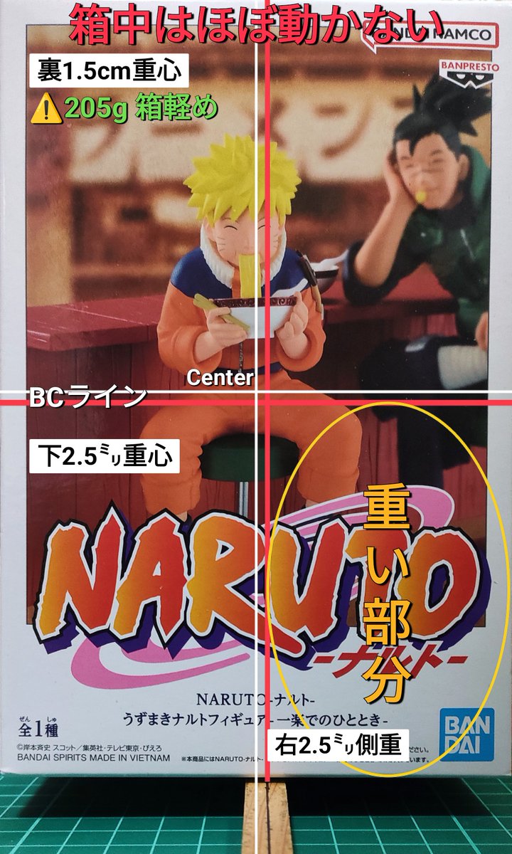 NARUTO 72 series- 16 フィギュア うずまきナルト 【Figure size】約