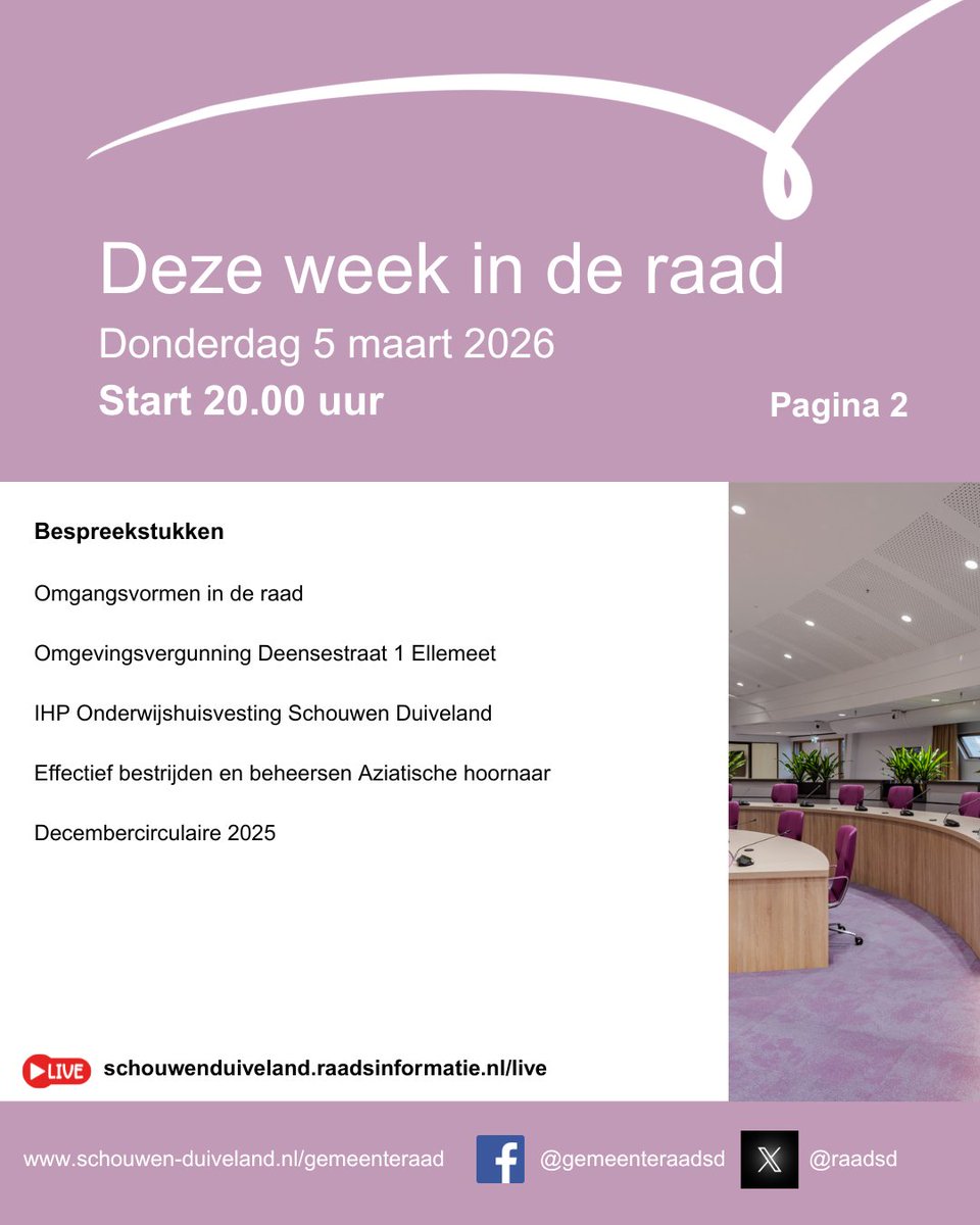 Gemeenteraad Schouwen-Duiveland tweet media