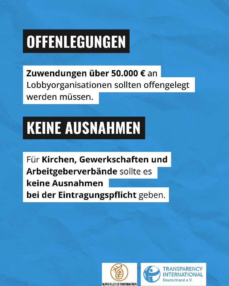 Transparency Germany tweet media