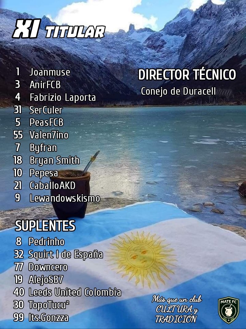 🚨🚨 ¡YA ES OFICIAL! El plantel de Mate FC está listo para la Temporada 20 de la <a href="/LigaDeBebidas/">LDB</a>.

¡Vamos por todo Matesulis! 💚🧉