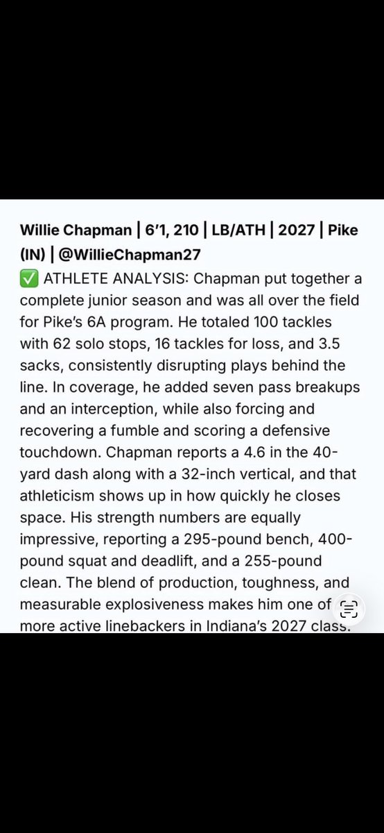 Willie Chapman tweet media