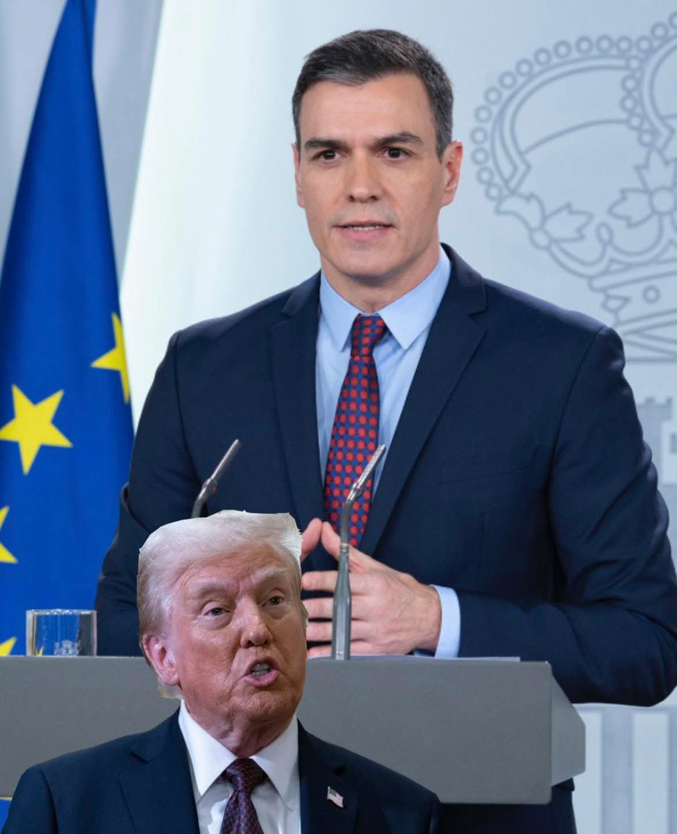 soumi_ds's tweet photo. Ha risposto direttamente lui, Pedro Sánchez.

Pochi minuti fa, il premier spagnolo è intervenuto dal palazzo della Moncloa e ha replicato in modo durissimo e calibrato al Presidente degli Stati Uniti Donald Trump e alle sue minacce di tagliare tutti gli accordi commerciali con la Spagna.

Ed è una risposta all’altezza del momento storico e di un grande leader.

“Quello che sta accadendo è estremamente grave. Il mondo sta entrando in una dinamica di escalation militare che può avere conseguenze imprevedibili.
È così che iniziano le grandi catastrofi dell’umanità. Non si può giocare alla roulette russa con il destino di milioni di persone.

La posizione del governo spagnolo può essere riassunta in quattro parole: NO ALLA GUERRA. Non risolveremo i problemi del mondo con conflitti e bombe.

Alcuni ci accuseranno di essere ingenui per questo, ma ingenuo è pensare che la soluzione sia la violenza, ingenuo è credere che le democrazie o il rispetto tra le nazioni nascano dalle rovine o pensare che un’obbedienza cieca e servile significhi leadership.

La Spagna difende una soluzione diplomatica, il rispetto del diritto internazionale e la ricerca di una de-escalation immediata.

Le guerre recenti ci hanno insegnato che gli interventi militari unilaterali non portano stabilità, ma spesso più terrorismo, più instabilità e crisi economiche.

Per questo motivo il governo spagnolo ha deciso che il nostro Paese non parteciperà a questa escalation e non contribuirà a operazioni che non rispettano la legalità internazionale.

Non lo facciamo per paura di ritorsioni. Lo facciamo perché è coerente con i nostri valori e con i nostri interessi.

Non ripeteremo l’errore dell’Iraq, non saremo complici per paura delle ritorsioni. Non saremo complici di qualcosa che è dannoso per il mondo e contrario ai nostri valori e ai nostri interessi solo per evitare ritorsioni da qualcuno.

La Spagna continuerà a difendere la pace, il multilateralismo e la diplomazia come unica strada per risolvere i conflitti.”

Oggi nessuno rappresenta, incarna e resta fedele al senso originario dell’Europa - dell’Europa di Spinelli, Rossi e Ventotene - come quest’uomo qui.

Un gigante del nostro tempo.

Lorenzo Tosa