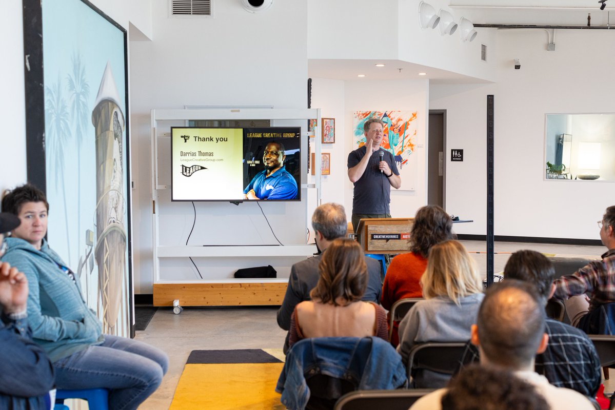 CreativeMornings/Austin tweet media