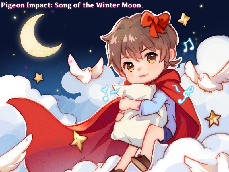 Yolu_Chance's tweet photo. Pigeon Impact: Song of the Winter Moon
Creators: Ear.1, Koyuyu, P2shka, Religion, Stella, Wujian, Zeroyume
Blind pure needle race game for Fangame Pigeon Festival 2026.
https://t.co/ntcY5xD83J https://t.co/XqrTOUMmyC