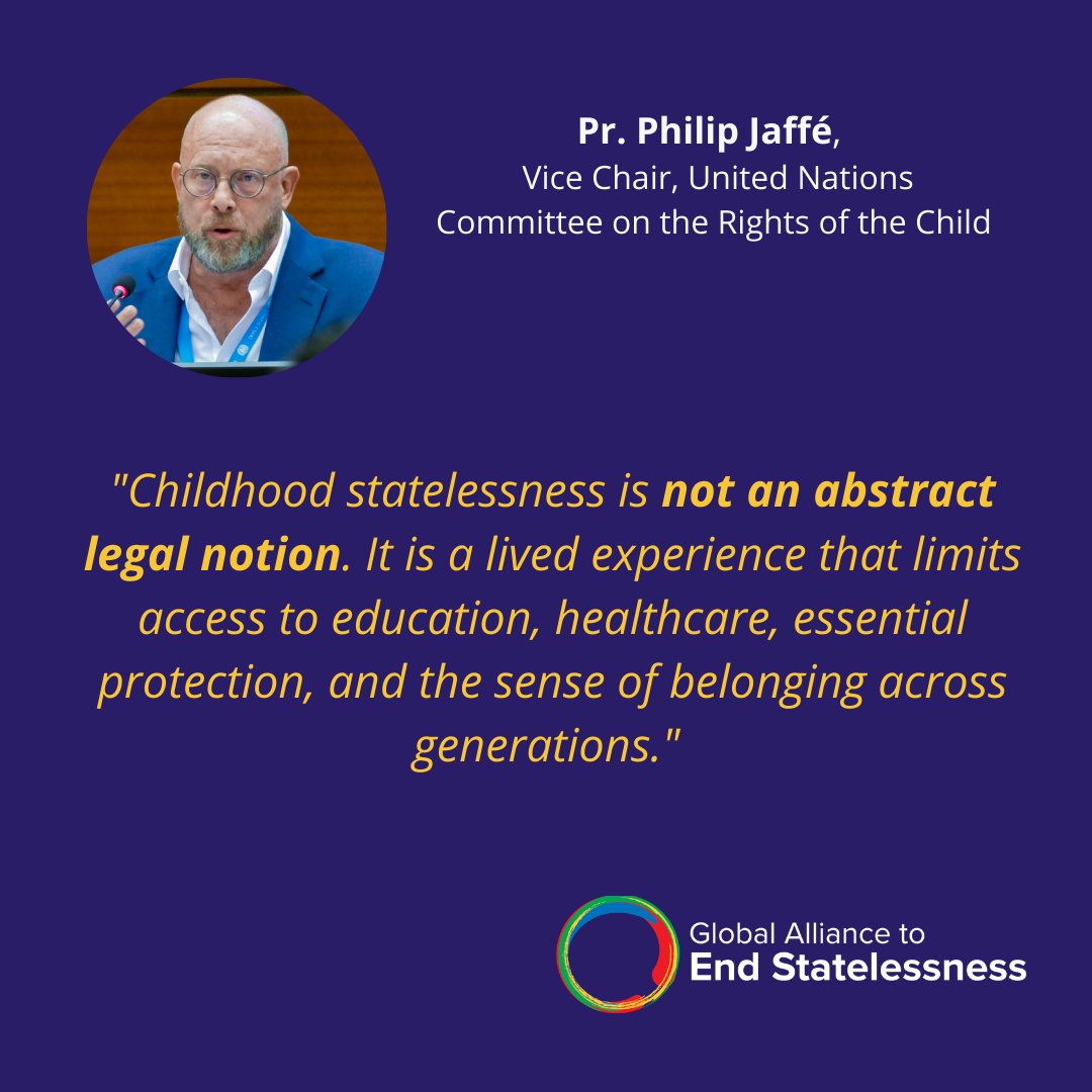 Global Alliance to End Statelessness tweet media