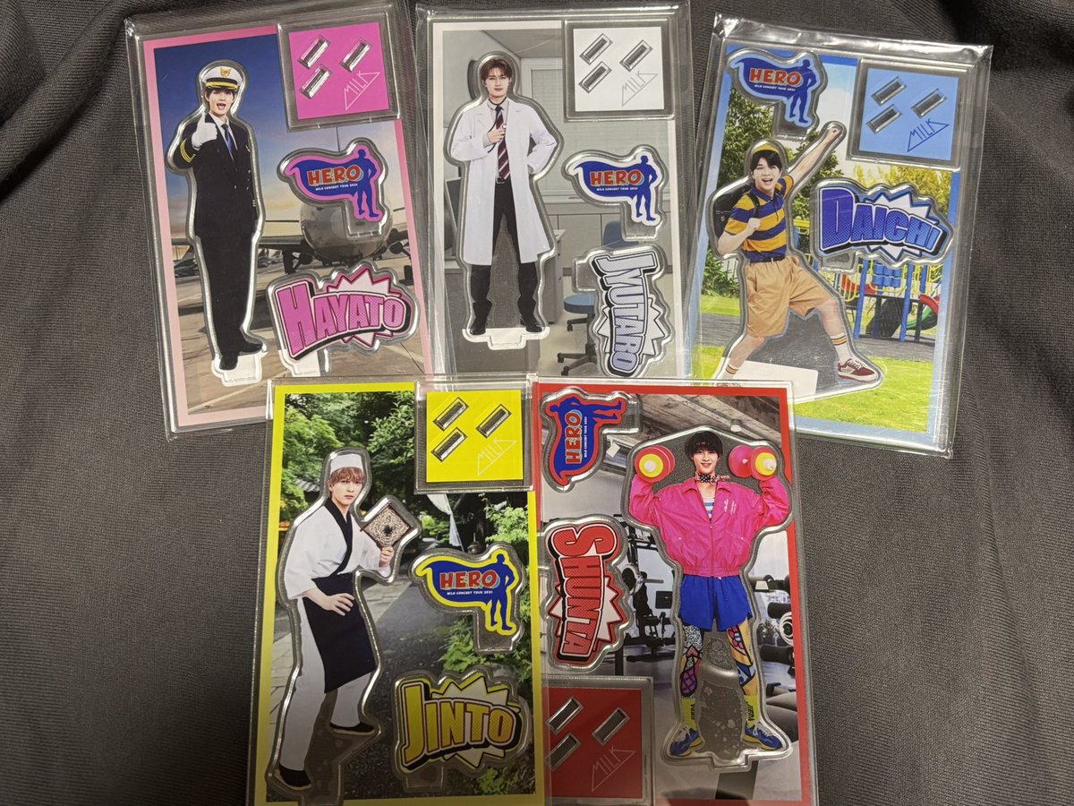 吉田仁人 アクスタ M!LK アクリルスタンド 山中柔太朗 曽野舜太 佐野勇斗 M!LKのこの癖強アクスタ神だから見て欲しい パイロット 佐野勇斗 医者