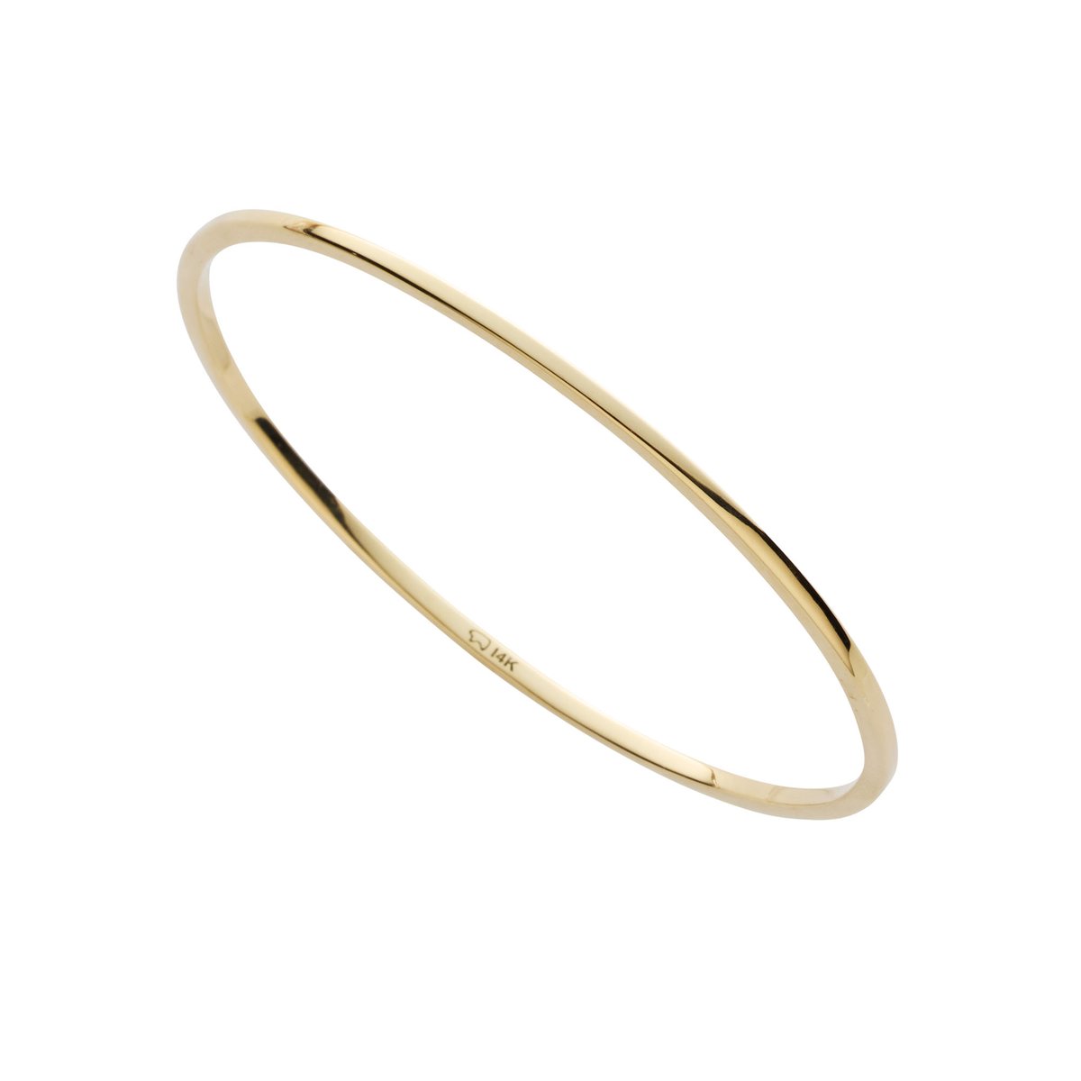 Wear alone, or stack with other bracelets, you'll love our 14ky gold thin bangle.
Shop Now: bit.ly/3LL8Rql