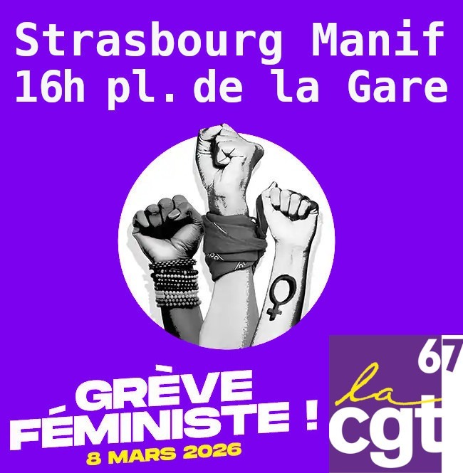#8mars 
Égalité femmes-hommes au travail : la France à la traîne !

➡️ transposition de la directive européenne sur la transparence salariale en attente
➡️ AESH : maintien dans la précarité d'un métier féminisé
➡️ lutte contre le sexisme : une nécessité 

#grevefeministe