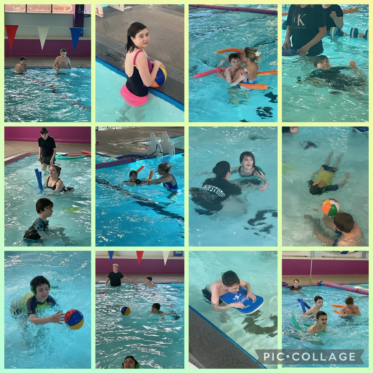 YsgolHenFelin's tweet image. Today in Class 14 has been all about Wellbeing. We enjoyed a great swim session and got creative making our windmills for a relaxation session 😀. #YHF #Class14 #Wandaswellbeingwednesday