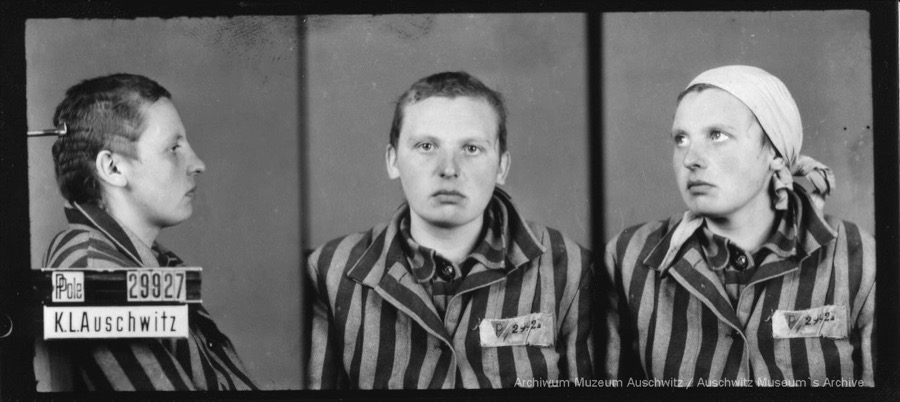 04.03.1911 r. - w Białymstoku urodziła się Polka Kazimiera Stefanyszyn.

W niemieckim obozie koncentracyjnym KL Auschwitz od 19.01.1943 r.

Numer obozowy - 29 927.

Zginęła w obozie 22.03.1943 r.

Pozostała po Niej jedna fotografia.
I nasza polska pamięć! 🇵🇱