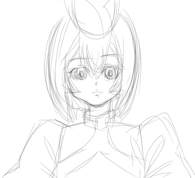 コルナル・コーサちゃん 再チャレンジです 難しい #ガンダム #ウルズハント #コルナル #模写