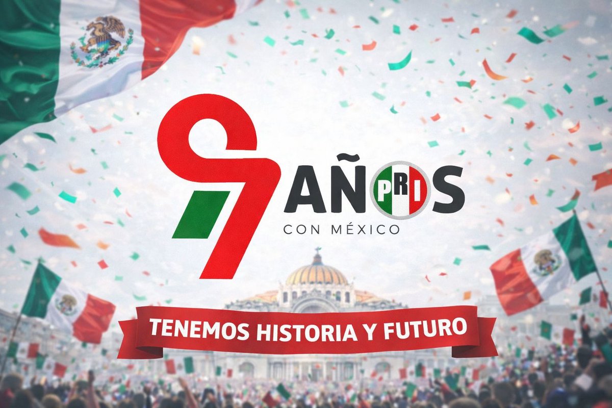 Somos el partido que ha construido las instituciones del país, 97 años haciendo historia 
Que viva el PRI, que viva México !! 
#PRIconMéxico 
<a href="/PRI_Nacional/">PRI</a> <a href="/CDEPRIGuerrero/">CDE PRI Guerrero</a>