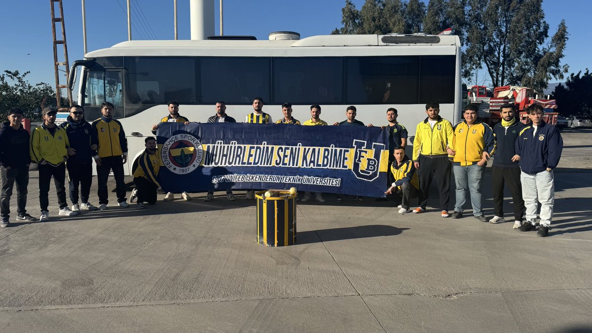 1907 ÜNİFEB İskenderun teknik Üniversitesi örgütlenmesi olarak Gaziantep FK - FENERBAHÇE karşılaşması için Gaziantep yolundayız
#Fenerbahçeninyolunda