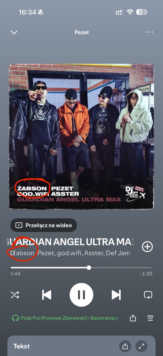 Ktoś wie co zrobić w <a href="/Spotify/">Spotify</a> żeby mi tego ścierwa nie puszczało z innymi rapciakami? Kurwa, zablokowałem to coś żeby 💩 nie odtwarzało, no ale #Pezet z jakiegoś powodu uznał że chce z nim być na feat’ach i co któryś kawałek ten syf leci 🤮
Za pomoc w permanentnym wyłączeniu syna