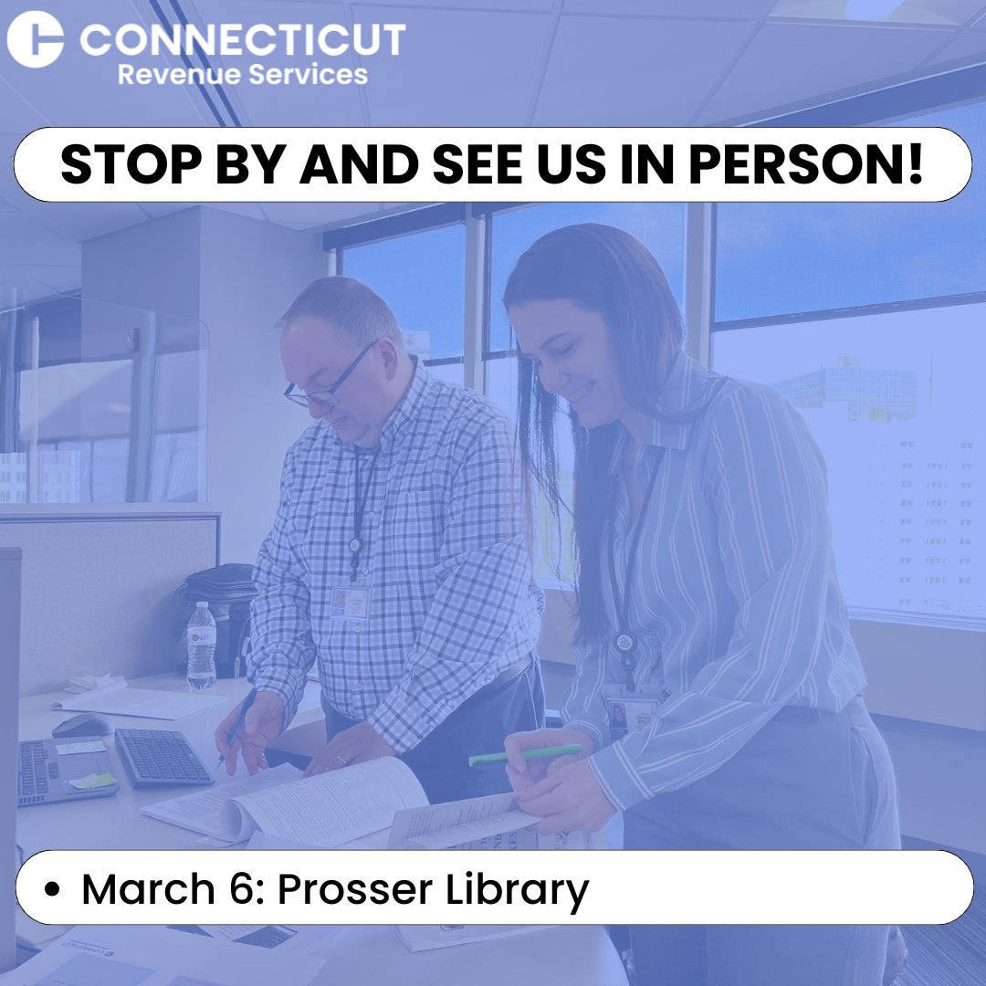 CT Department of Revenue Services tweet media