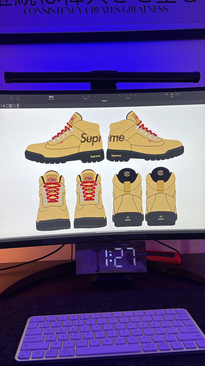 u3mxn's tweet photo. Hiking Boot Concept for supreme x Nike &amp; Nocta https://t.co/yYZ1M4cXAl