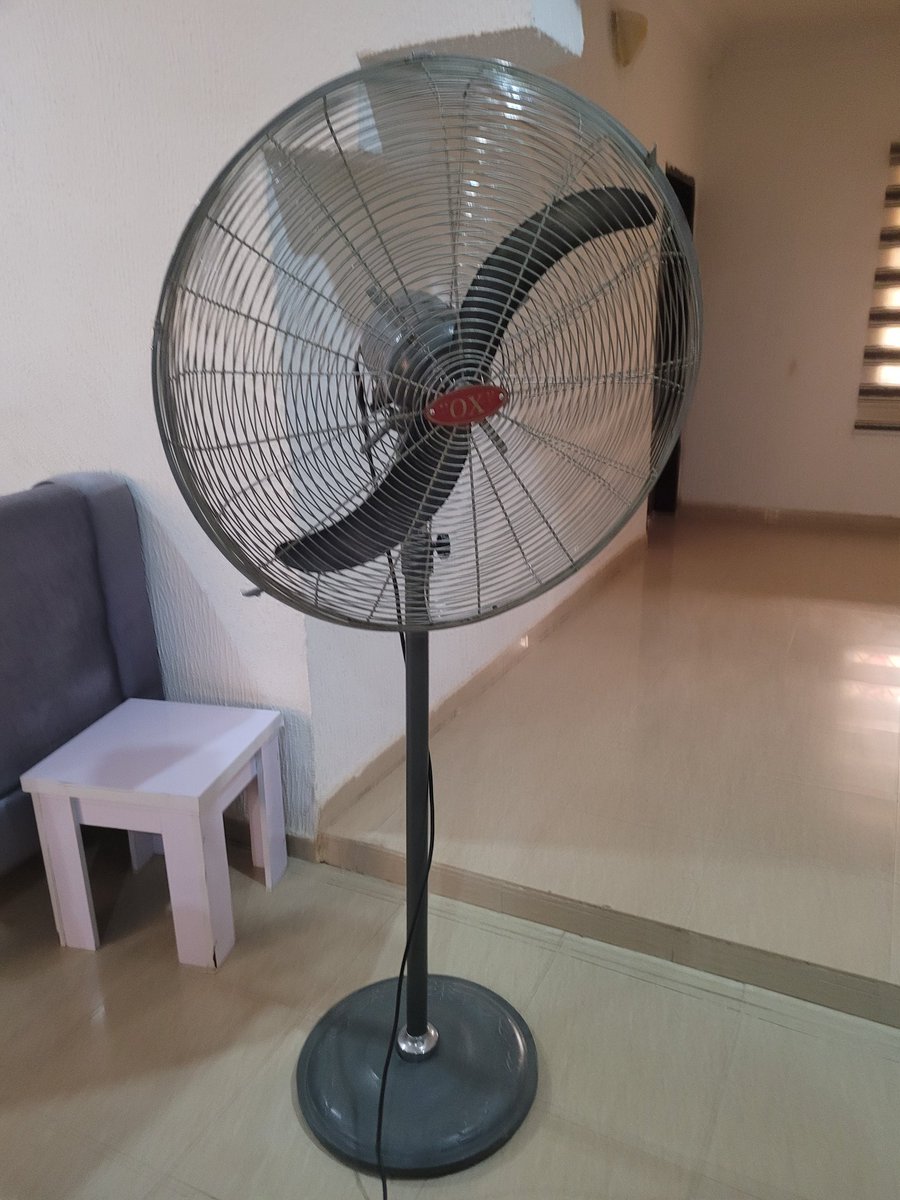 yardsaleplug's tweet image. An OX industrial fan available for sale.

Condition: Neatly used 

Asking price is N80,000

Location: Jos

Contact: 08072472687

#yardsale #Declutter #JosNigeria
