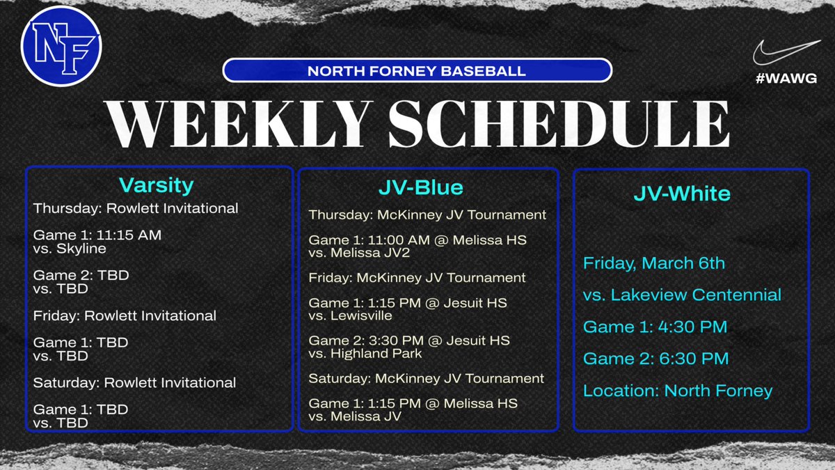 North Forney Baseball tweet media