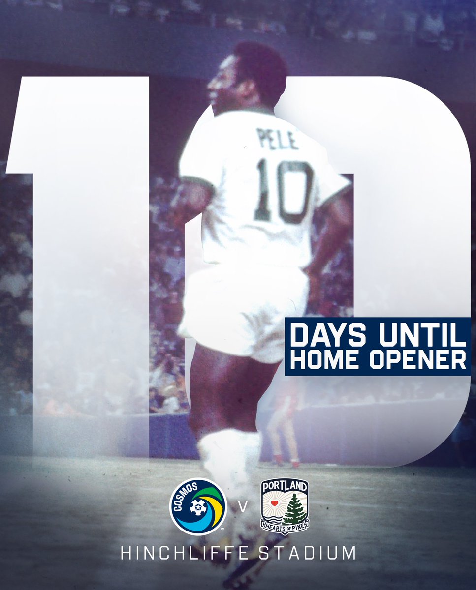 10 days. In just ten days, the Cosmos return to the field for our