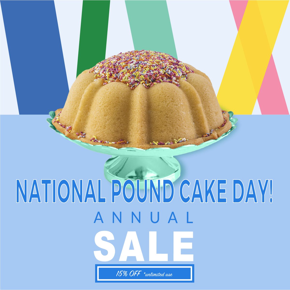 Today’s the Day — National Pound Cake Day!

Our once-a-year discount is live now. Don’t miss your sweetest savings.

janiescakes.com/collections/na…

Discount code: NPCD26
Expires: March 7th