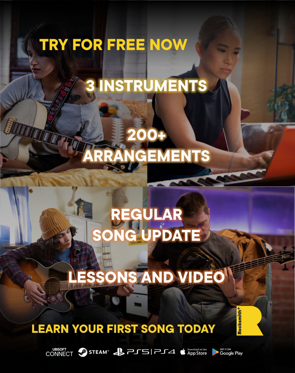 Rocksmith+ tweet media