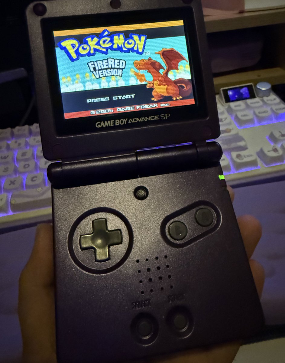 got my copy of Fire Red today !!! wait…