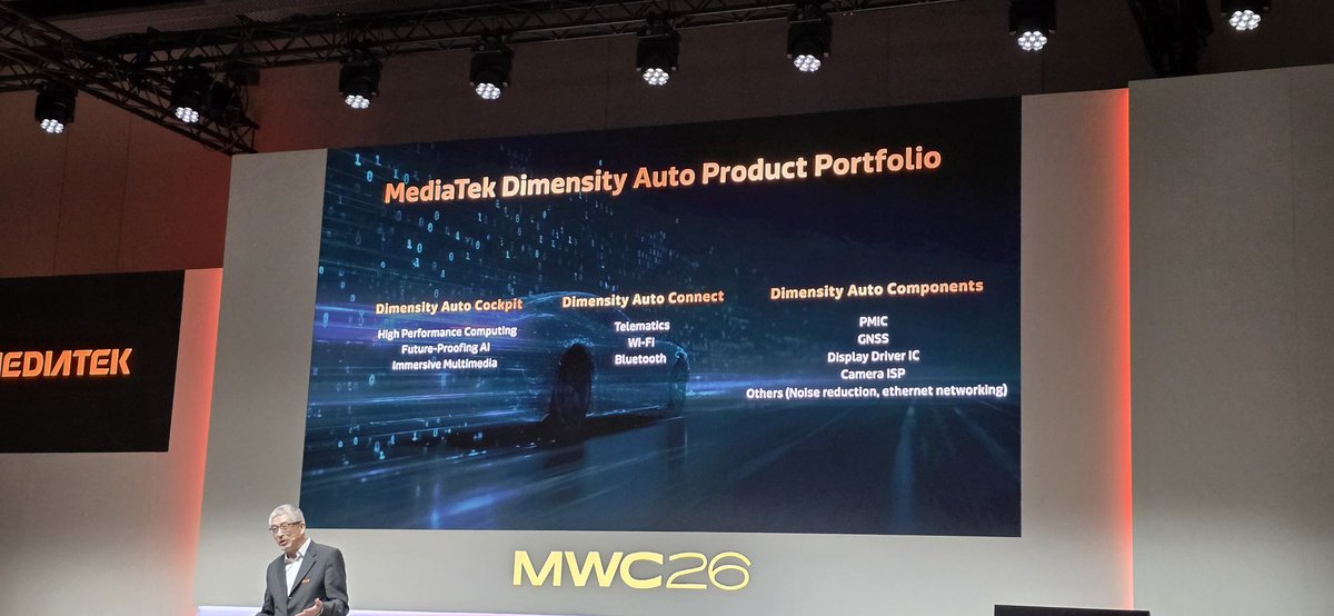 Insideprotech's tweet photo. @MediaTek #MWC26 https://t.co/9EHoYY7uIy